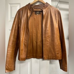 Vintage Italian Leather Jacket Gab Firenze